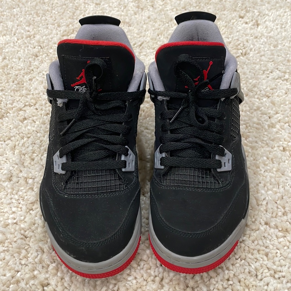 Air Jordan 4 (Black/Red) 🖤❤️